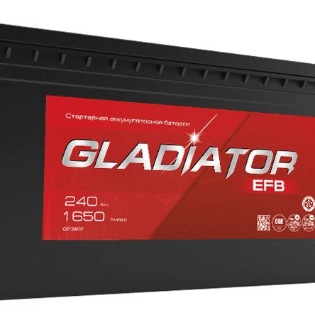 Аккумулятор GLADIATOR EFB 6СТ-240L(3)