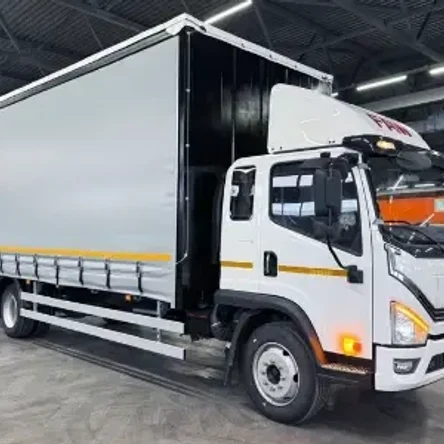 Шторный фургон на шасси FAW Tiger 6G 12
