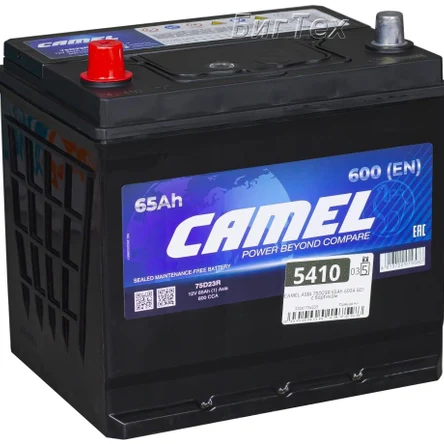 Аккумулятор CAMEL Asia 65А/ч 6СТ65175D23R