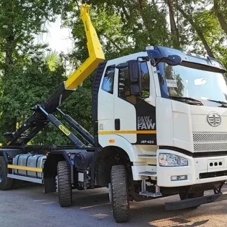 Крюковой погрузчик Palfinger PH T26 8х4 на шасси FAW CA3310